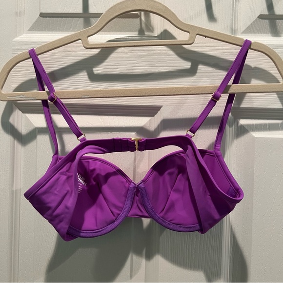 93 Play Street NWOT Retro Confetti Sadie Bikini TOP Size M - Picture 6 of 11